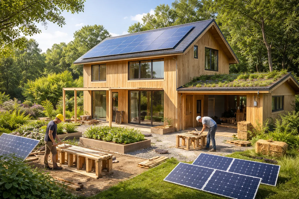 Les différentes étapes pour construire une maison écologique