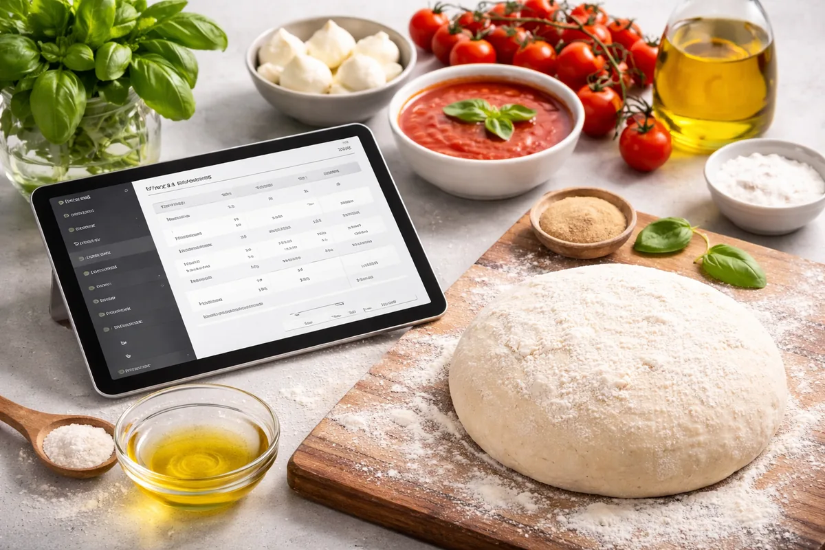 Comment utiliser un calculateur pour la pâte à pizza maison