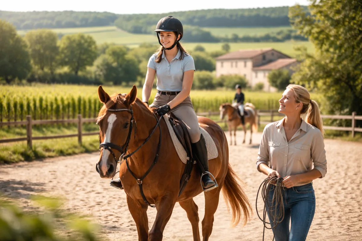 Comment pratiquer l'équitation en Charente pour les débutants