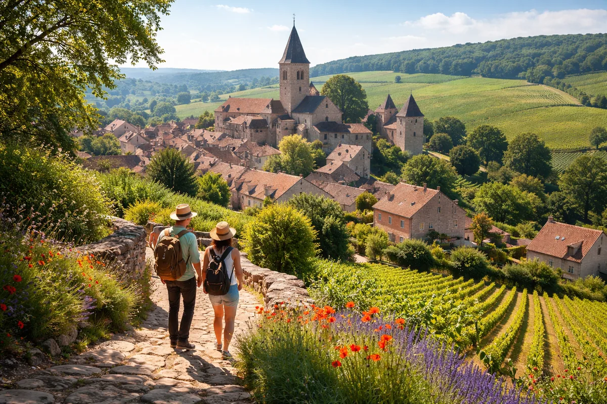 À la découverte des parcours historiques en bourgogne