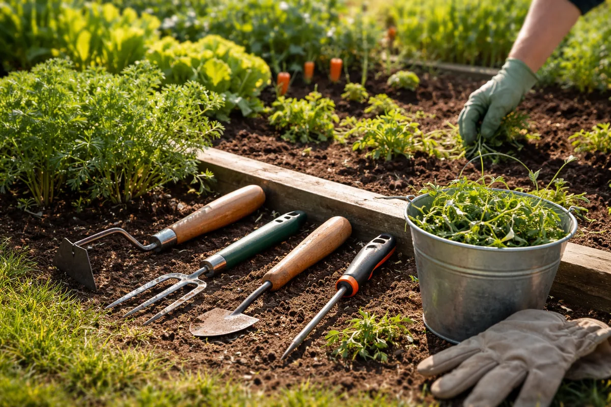 Quels outils utiliser pour désherber efficacement son jardin potager