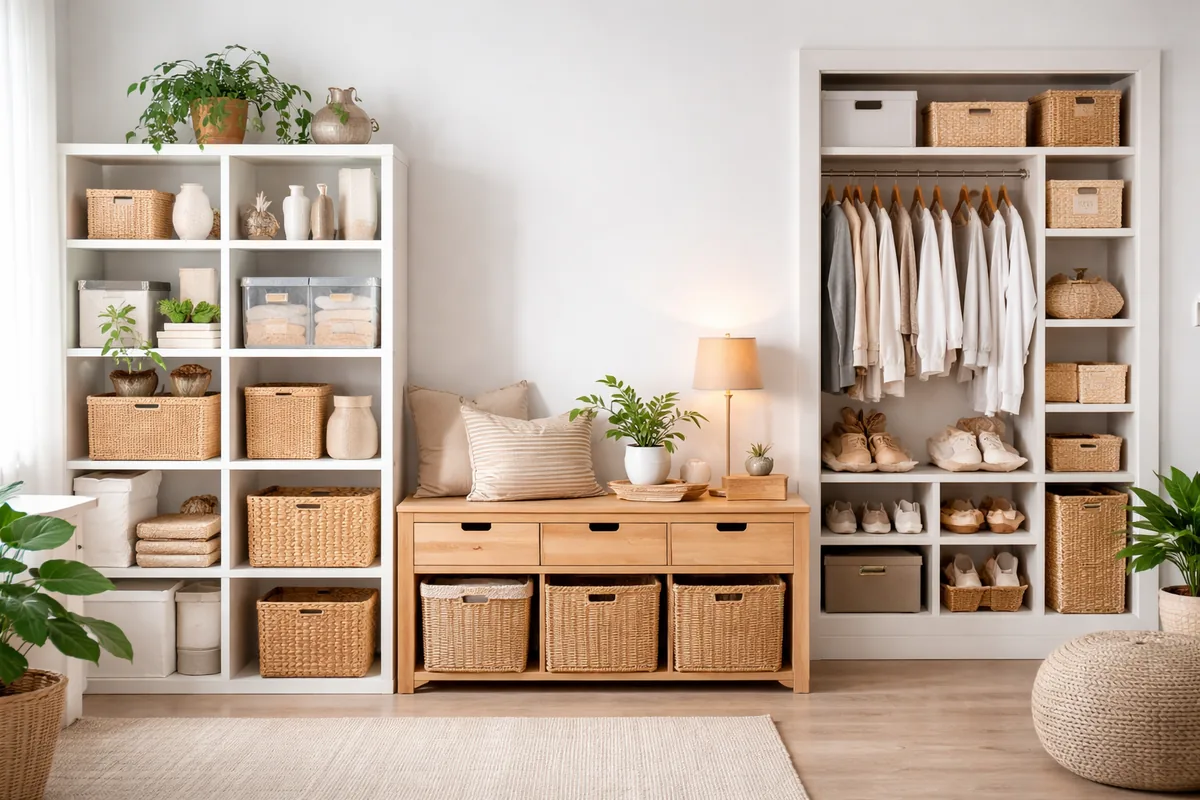 Les clés pour optimiser votre espace de rangement à la maison