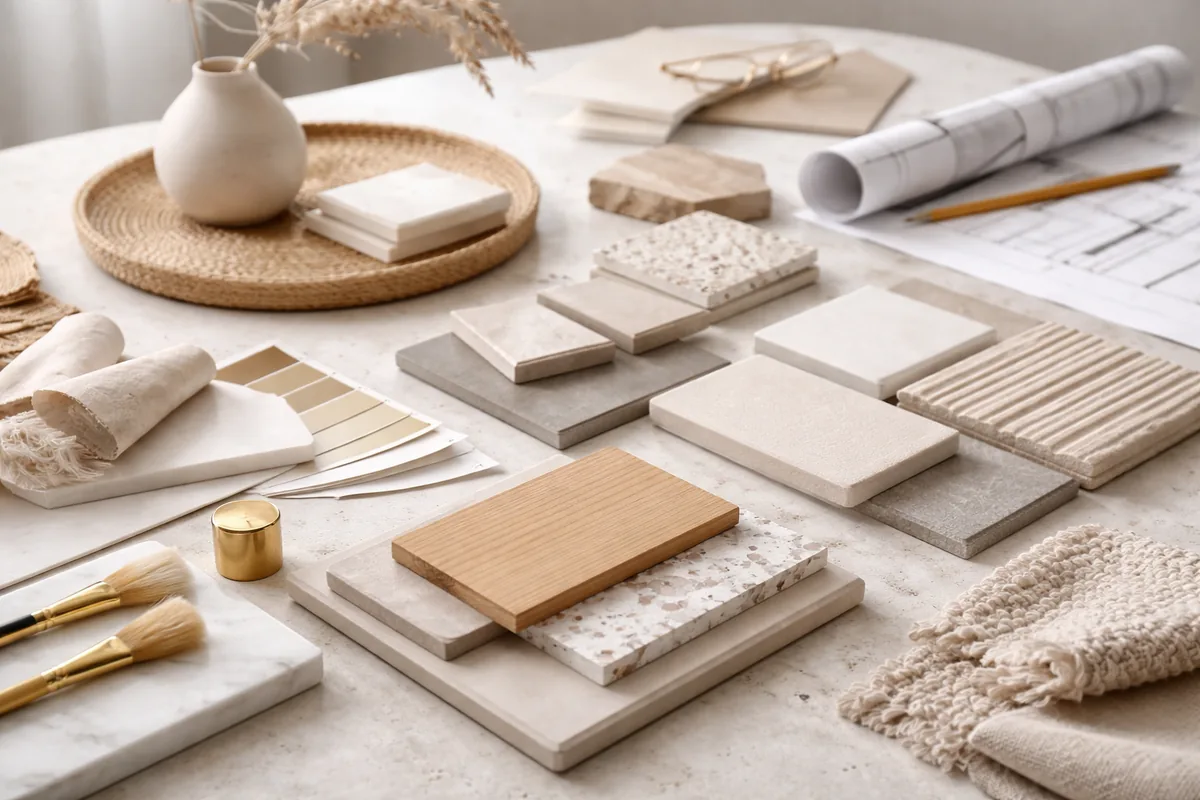 Comment choisir les bons matériaux pour une décoration d'intérieur efficace