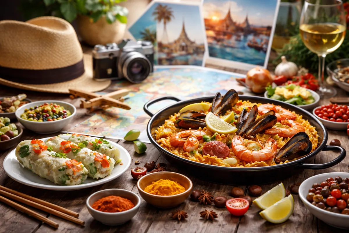 Les souvenirs gustatifs des voyages : entre culture et cuisine