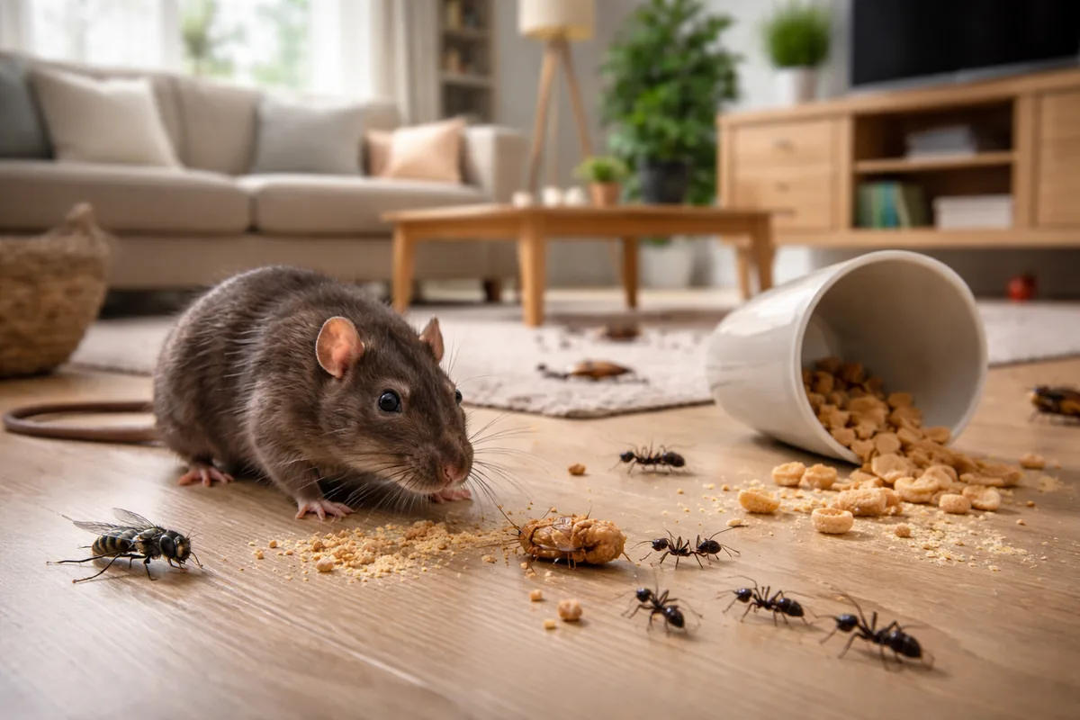 Les impacts des nuisibles sur votre espace de vie